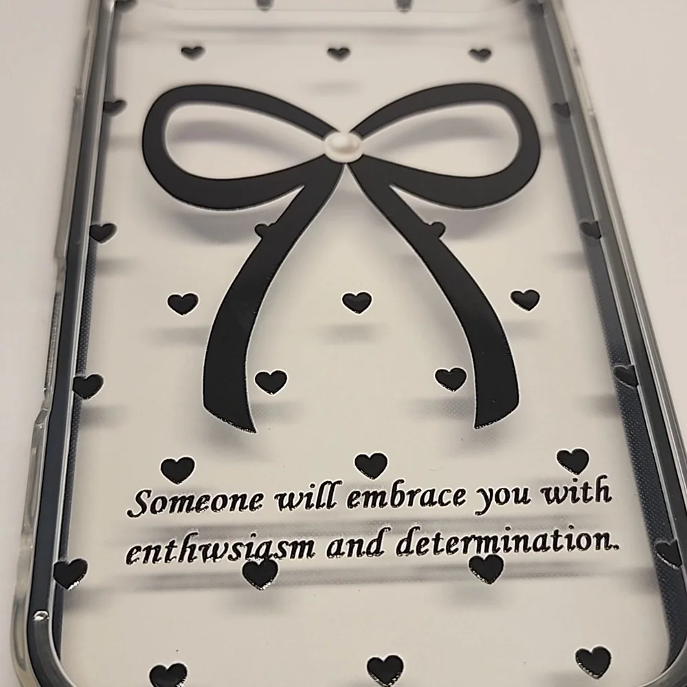 Brand new Apple IPhone 17 Pro Max Bow Silicone Phone case